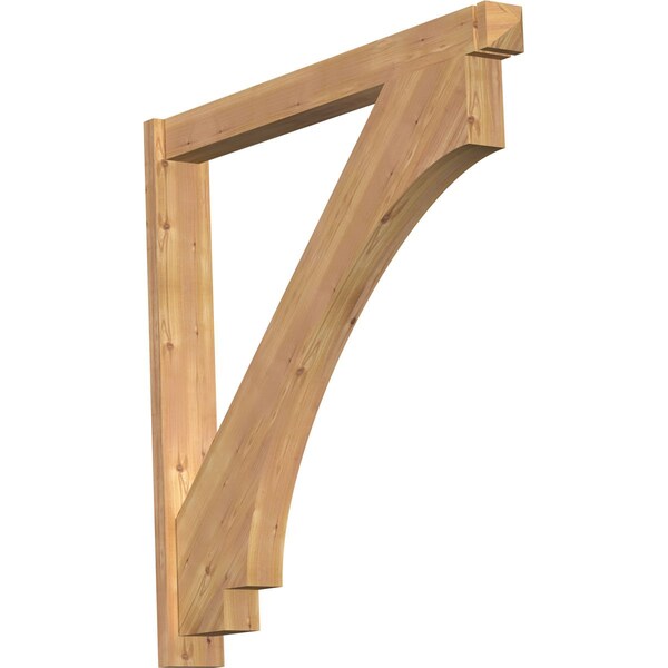 Ekena Millwork Imperial Arts & Crafts Smooth Outlooker, Western Red Cedar, 5 1/2"W x 46"D x 46"H OUT06X46X46IMP03SWR - main